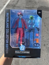 McFarlane DC Multiverse The Joker Platinum Chase Figure Batman 1989 Pink Suit