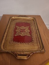 vintage Italian Florentine tray