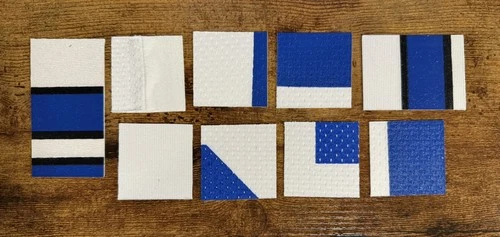 Lot of Emmitt Smith Cowboys Game Used Worn Patches Swatch NFL HOF NO COA CARDS