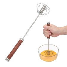 Stainless Steel Whisk, 11.6 Inch Semi-Automat...
