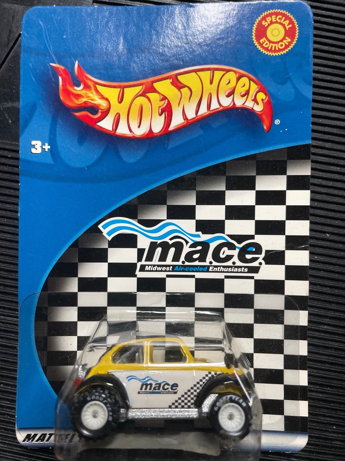 Hot Wheels BAJA BUG  MACE m.a.c.e. VW beetle special edition 2002 In Protector