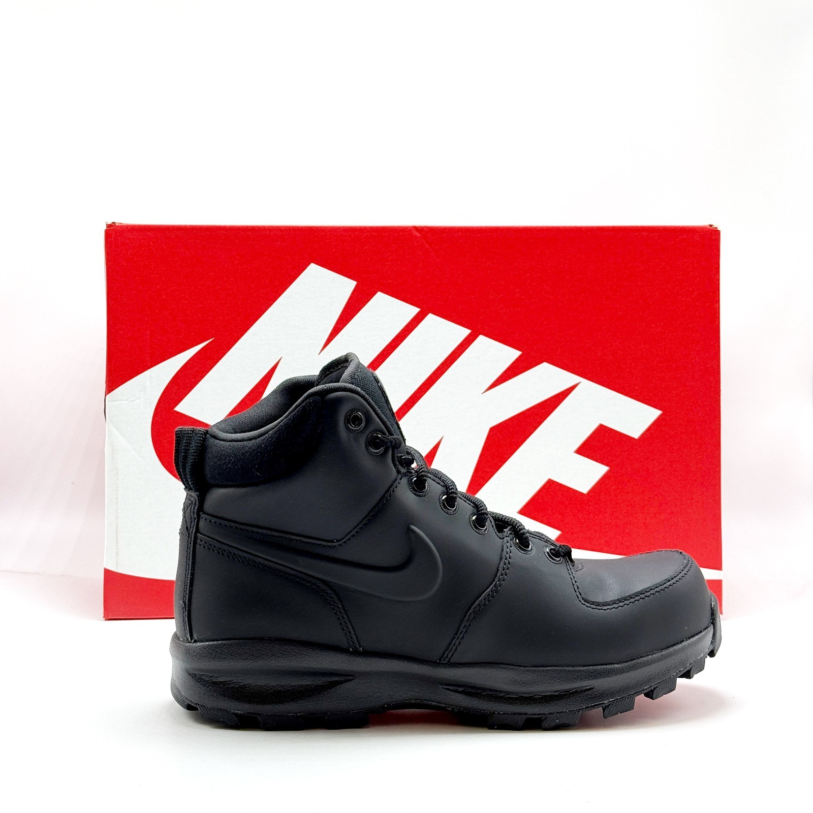 Nike Manoa Leather Boots Black / Black (hf7095 001) 👍
