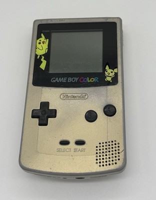 Special Edition Pokemon Gold Silver Pikachu Nintendo Gameboy Color