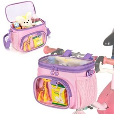 Bike Basket Front Kids Bicycle Cute Accessories Fit Most Handlebar Tricycle