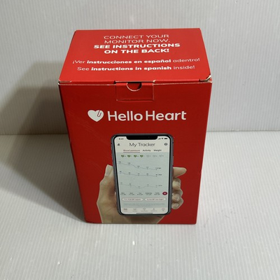 #ad Hello Heart Digital Arm Blood Pressure Monitor Model UAM 905HH New In Box $29.99