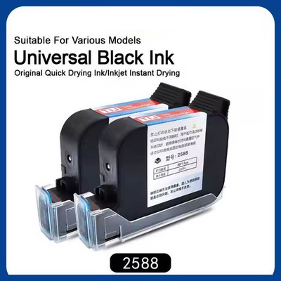 3 pieces12.7mm Handheld Online Inkjet Printer Quick-Drying Ink Cartridge