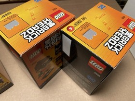 LEGO Brick Headz DC - Batman 41585, Batgirl 41586, Robin 41587, Joker 41588 LOT