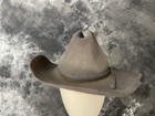 Vintage 1970's 80's Grey Stetson Bullet Western 7 1/4 ROUGH