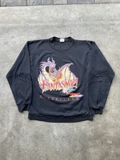 Vintage 90 s Disney Disneyland Fantasmic Mickey Mouse Sweatshirt Size Large