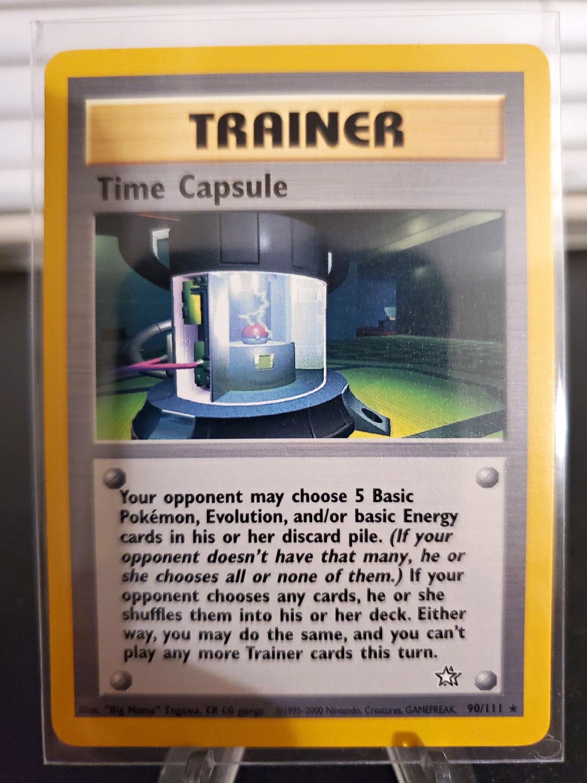 Pokemon TCG Time Capsule 90/111 Neo Genesis Rare Regular English