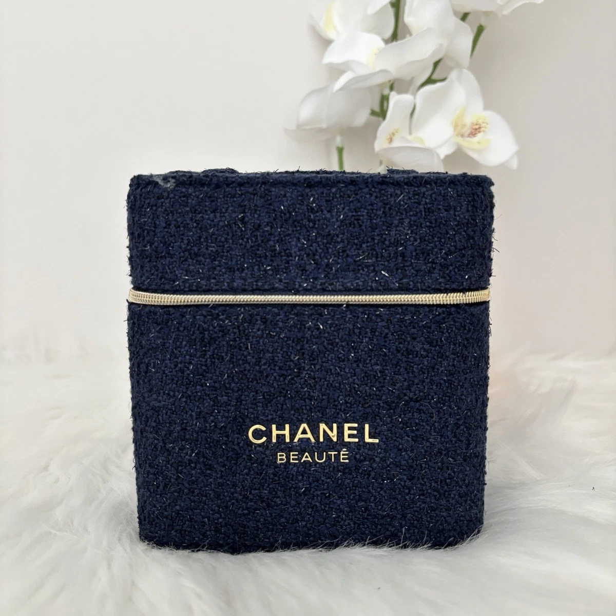 CHANEL Fabric Makeup Makeup Cases for sale | eBay