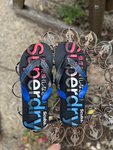 Superdry Herren Flip Flop Gr. M UK 10