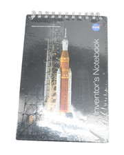 Nasa Inventor's Notebook Stationery Binder Composition Spiral Bound 1965 Lunar