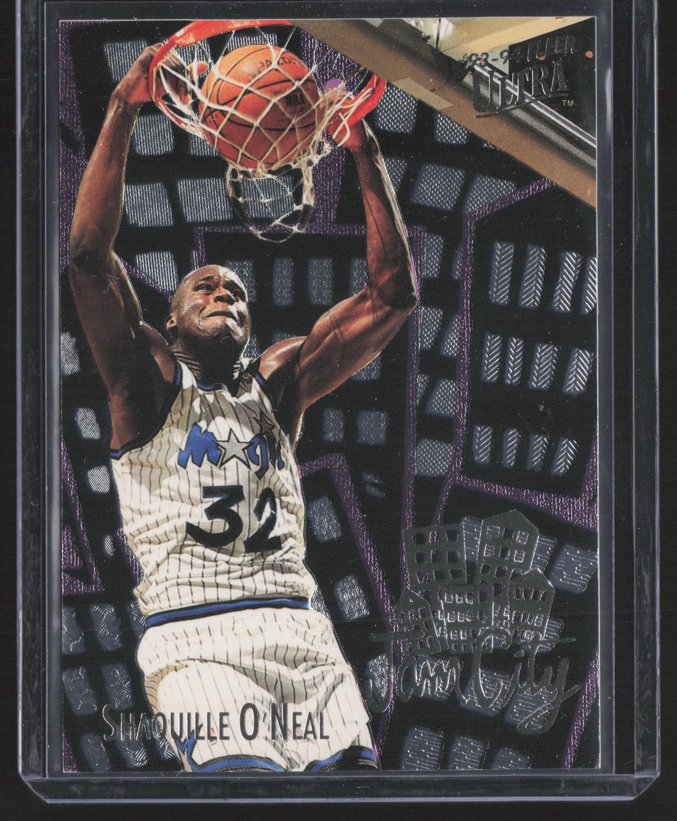 1993-94 Ultra #7 Shaquille O'Neal Jam City