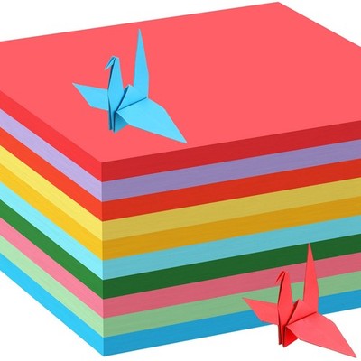400 Sheets Colored Construction Paper, A4 Craft Paper Bulk for Back to School...