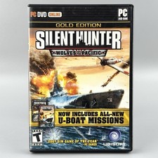 Silent Hunter: Wolves of the Pacific - Gold Edition (PC, 2008) Complete w/ Key