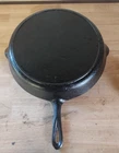 Restored Early #14 F three notch lodge cast iron skillet with heat ring Nice!!