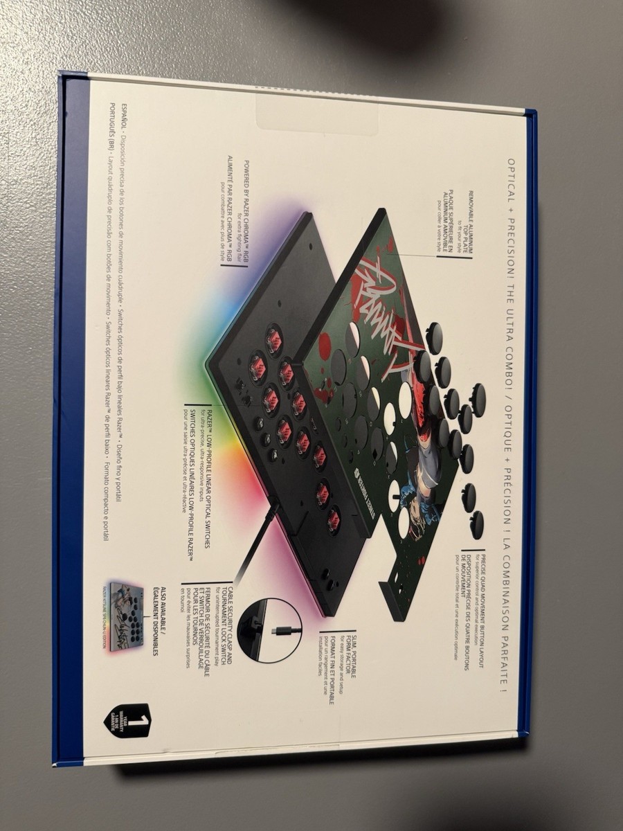 その他 Razer kitsune SF6 Cammy Edition Razer Kitsune All-Button Optical Arcade Controller SF6 Cammy