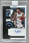 Ja Morant 2019 Panini One and One Green RC Rookie Dual Jersey Patch Auto 3/5