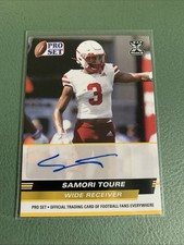 2022 Leaf Pro Set Draft Auto Blue Samori Toure #PSA-ST1 Rookie Auto RC