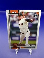 Logan Webb 2026 Topps Series 1 Base San Fransisco Giants