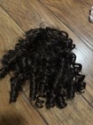 Sepia Dark Brown Curly Clip-In Hairpiece Ponytail Extension — photo 3
