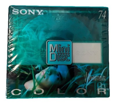 SONY MD -74 Shock Absorbing Mini Disc MDW74CRG 74 MIN, NEU, Disk, MD, NEW