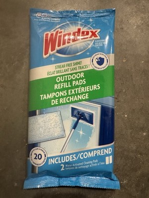 FAST    Windex Outdoor Refill Pads for Cleaning Glass, Windows & More