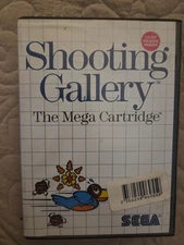 Shooting Gallery Sega Master System Video Game Tested - No Manual