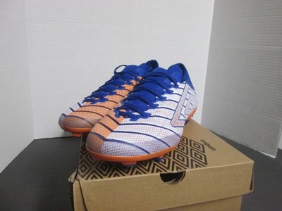 UMBRO Velocita Elixir Premier Soccer Cleats Men Size 8.5 NIB Vermillion Orange