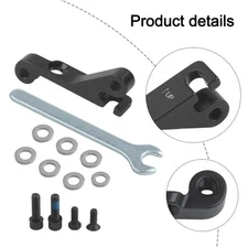 Bike Brake Caliper Adapter CNC Machined Aluminum Fits IS Style Frame and Forks