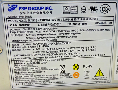 FSP Group INC. Fortron / Source FSP450-50ETN 14 PIN Netzteil 450W #NT4380