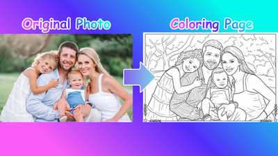 Turn Your Photos Into Coloring Pages - For Kids, Teens, & Adults