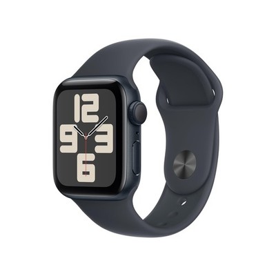 Apple Watch SE 2nd Gen GPS 40mm Smartwatch Midnight Aluminum Case Sport Band