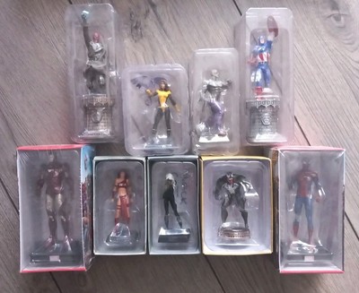 9 MARVEL Hero Chess Collection Schach Sammlung Special Eaglemoss Figuren  NEU 