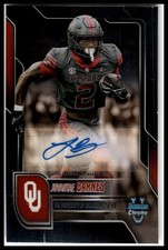 2025 Bowman University Chrome #BCA-JAV Jovantae Barnes Chrome Prospect Auto