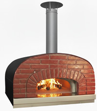FORNO A LEGNA SPEEDY 4  CUPOLA E PIANO COTTURA IN REFRATTARIO  SENZA BASE ROSSO