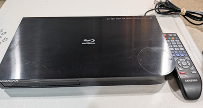 SAMSUNG BLU-RAY PLAYER BD-J6300 TESTED WORKS Includes Remote