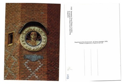 Postkarte - Augustus Caesar Roundel Hampton Court Palace London UNBESPIELT