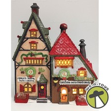 Department 56 Obbies Books & Letrinkas Candy North Pole Series Lighted Building