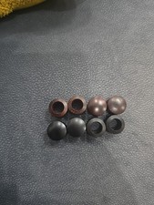 Cooear Stunning Gothic 4 Pair  Ear Stud Earring Gift STretchers 9/16"