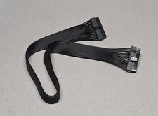 24-Pin ATX Power Supply Extension Cable Black Sleeved PC PSU Motherboard Cord