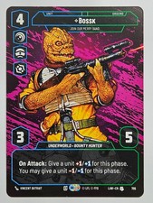 Star Wars Unlimited LAW P 786 Bossk - Join Our Merry Band [Prestige]