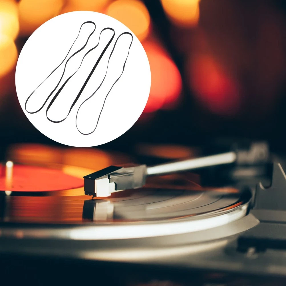 Cinghia Di Ricambio Per Giradischi Acoustic Research (AR) - Universale, 6 Grammi, Nera
