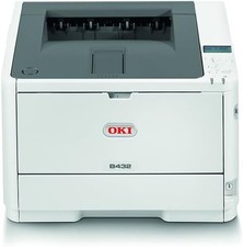 Oki B432dn A4 Network Duplex Mono Laser Led Printer - Full Level Toner & Drum