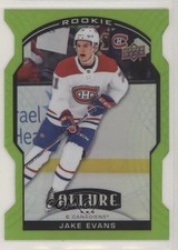 2020-21 Upper Deck Allure Rookie Green Quartz 30/99 Jake Evans #76 0zu