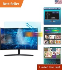 Optimal 27" Blue Light Blocking Screen Protector with Anti-Glare Matte Surface