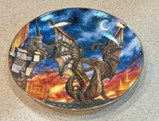 LURE OF THE DRAGON Collector 8" Plate (Franklin Mint) -- Fantasy