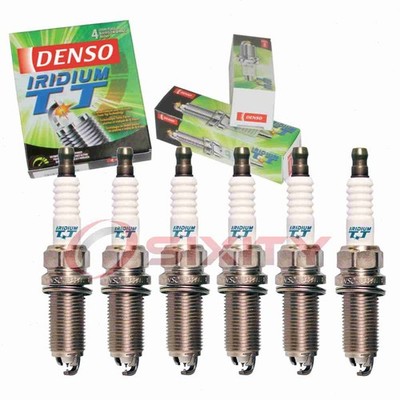6 pc Denso Iridium TT Spark Plugs for 2016-2017 Toyota Tacoma 3.5L V6 uy