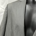 Men's BONOBOS Sportcoat 42R Gray Two-Button Cotton Linen Blazer — photo 2